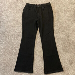 NWOT G By Giuliano G-Sculpt 405 Boot Black Jeans 8P